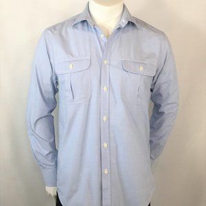 Old Navy Sky Blue Cotton Shirt